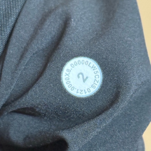 Lululemon Black City Sleek 5 Pocket HR 7/8 Pants - Picture 3 of 5